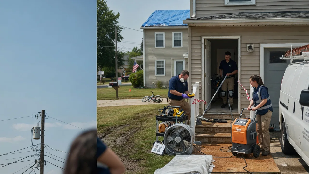 Water Damage Repair in Mapleton, KS near me